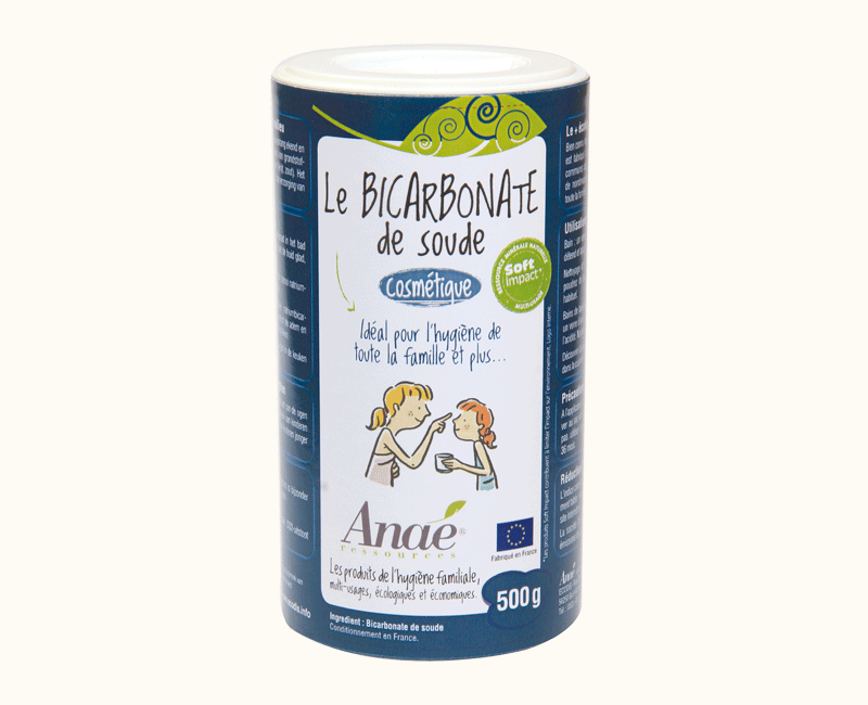 Bicarbonate de Soude Cosmétique 500Gr - Anaé