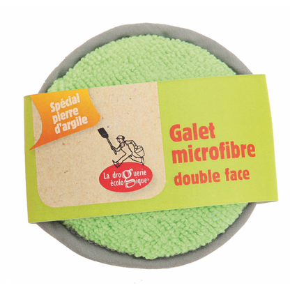 Galet éponge microfibres double face - La Droguerie Ecologique
