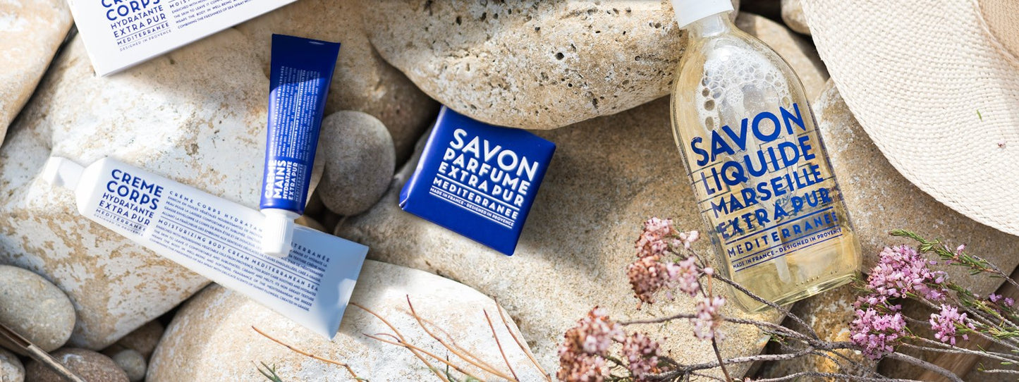 Mini Savon de Marseille Méditerranée - Compagnie de Provence