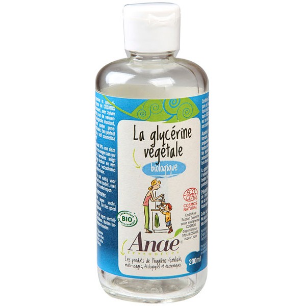 Glycérine Végétale Bio 200ml - Anaé