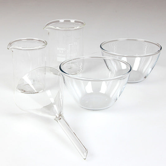 Kit d'Accessoires Cosmétiques en Verre Borosilicate - Anaé