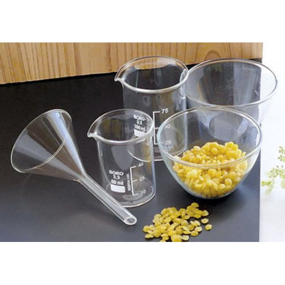 Kit d'Accessoires Cosmétiques en Verre Borosilicate - Anaé