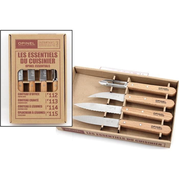 Coffret Opinel "Les Essentiels du Cuisinier"