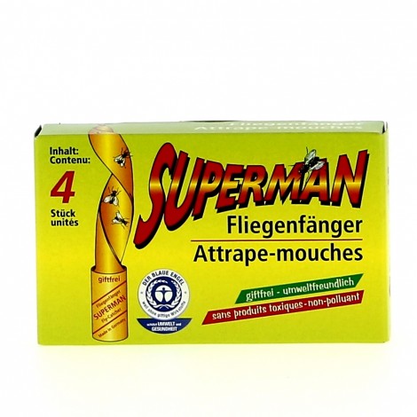 Boîte de 4 rouleaux attrape-mouches en ruban - La Droguerie Ecologique