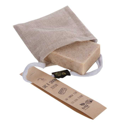 Sac à savon écologique en lin naturel Bio - Bag to Green