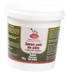Savon noir en pâte à l’huile d’olive Bio 1Kg - La Droguerie Ecologique